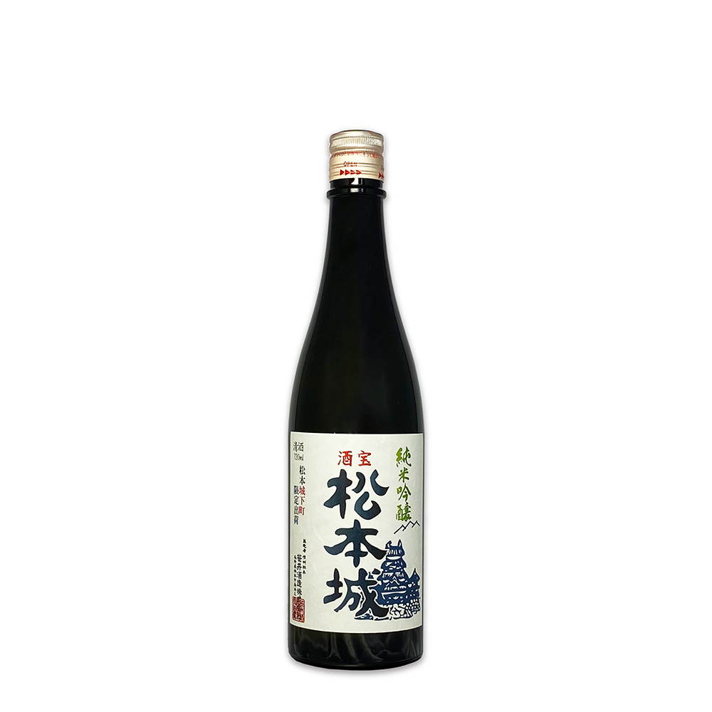 笹の誉 純米吟醸 松本城 720ml １７６０円（税込）