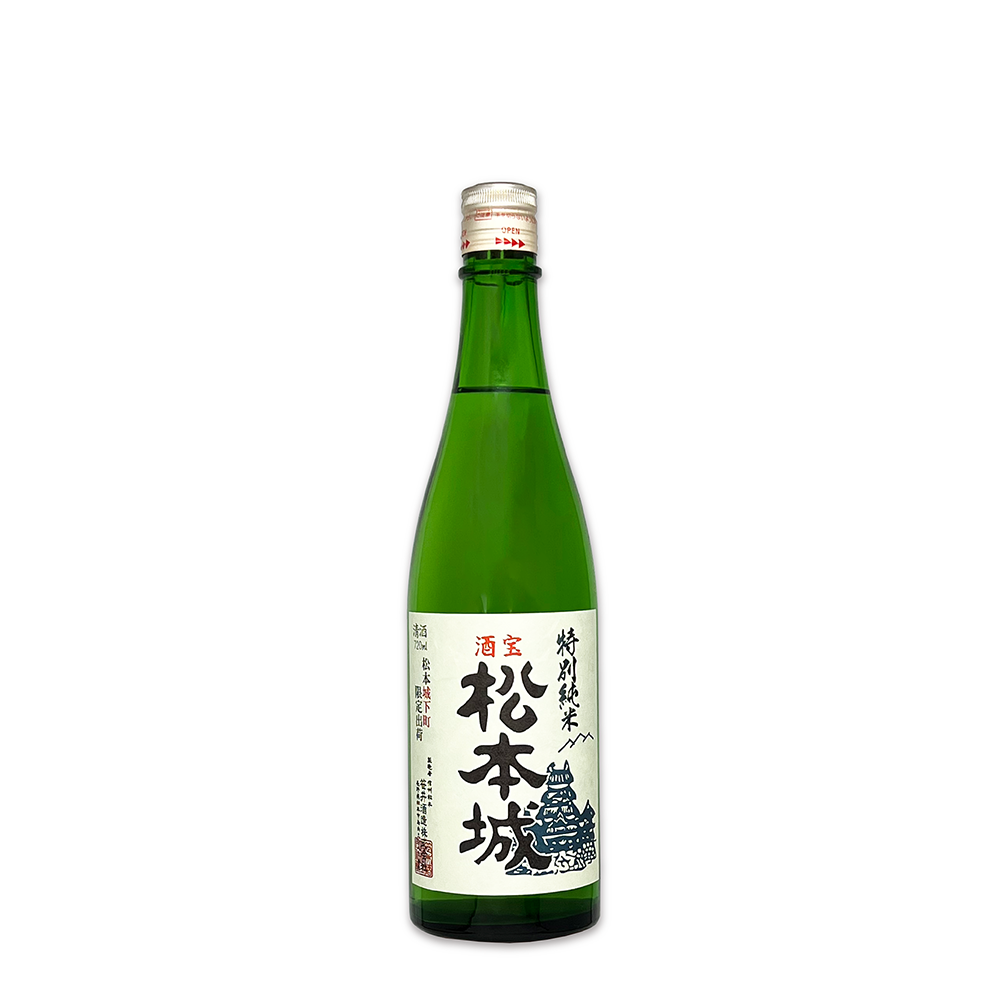 笹の誉 特別純米 松本城 720ml １５４０円（税込）