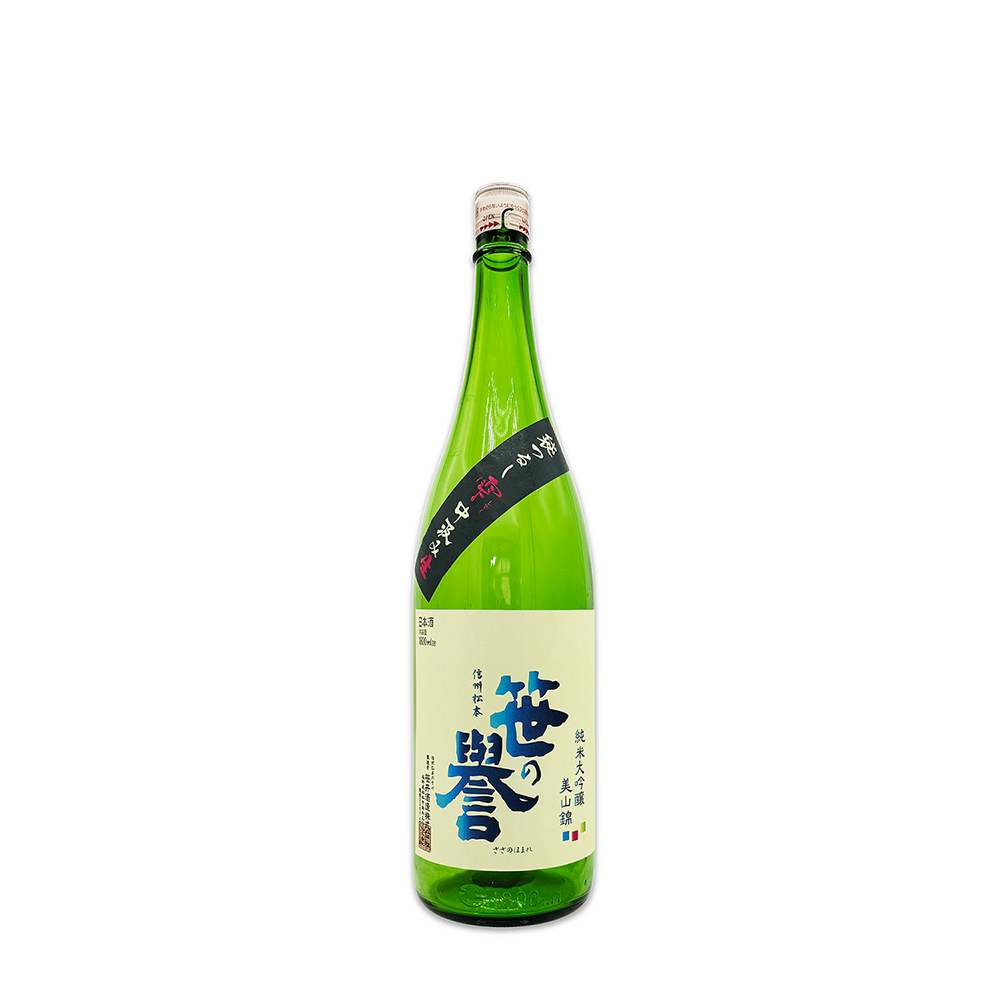 笹の誉 花酵母 純米大吟醸 美山錦 1800ml ３６３０円（税込）