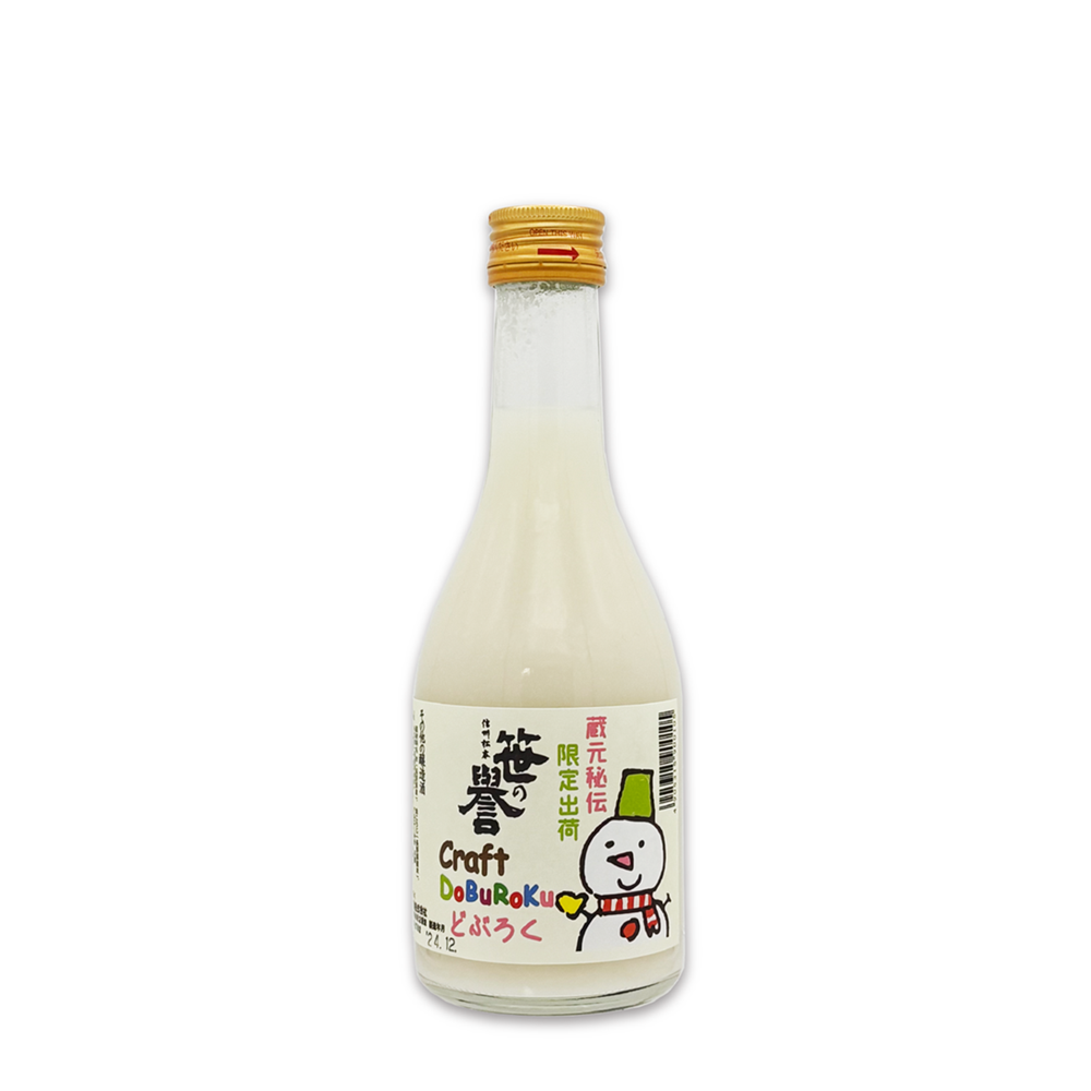 笹の誉 濁酒どぶろく300ml８８０円（税込）